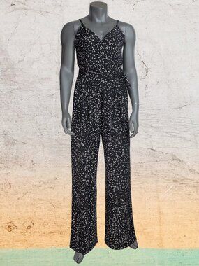 Kaileigh Rochelle Abstract Print Jumpsuit Size M